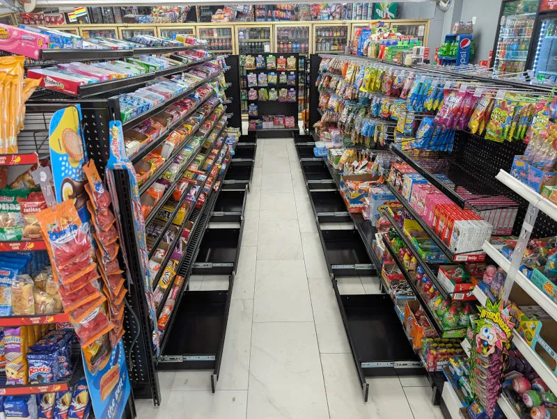Non-LED Candy Rack