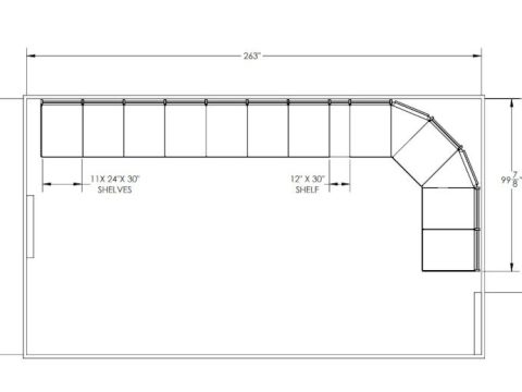 Send us your walk in cooler layout