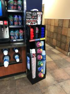 Custom metal display